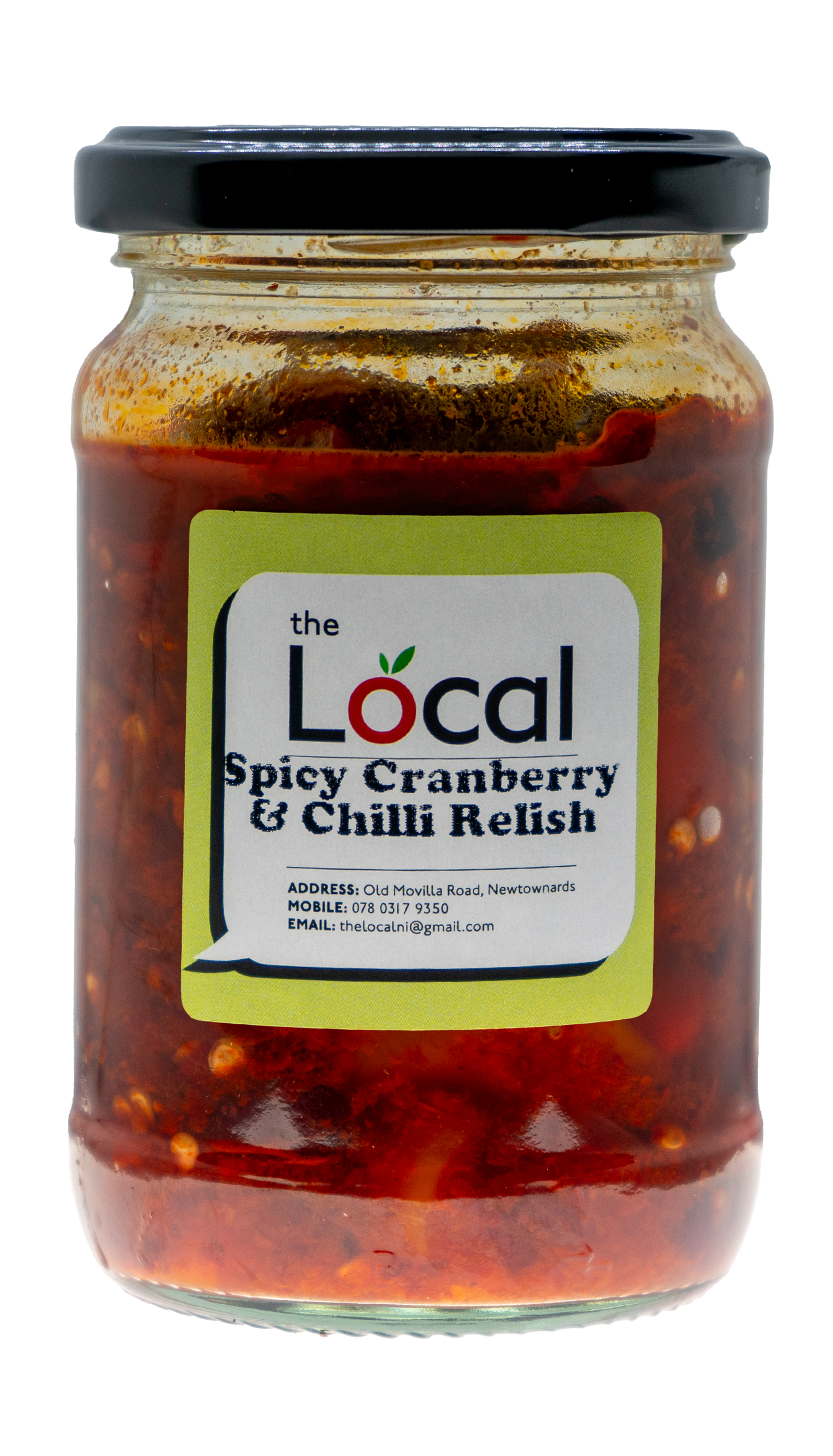 Spicy Cranberry & Chilli Relish